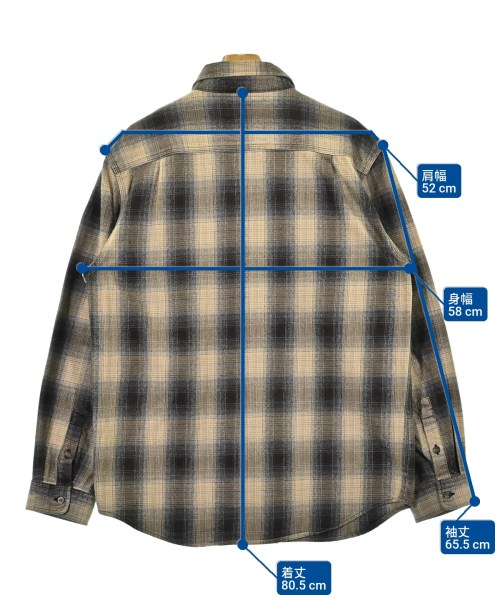 Carhartt（カーハート）カジュアルシャツ ベージュ サイズ:M メンズ/2200698409026