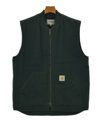 Carhartt（カーハート）ダウンジャケット/ダウンベスト 緑 サイズ:XL