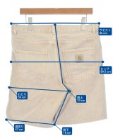 Carhartt（カーハート）ショートパンツ ベージュ サイズ:31(XL位) メンズ/2200646234441