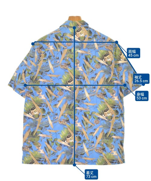 Carhartt（カーハート）カジュアルシャツ 青 サイズ:M メンズ/2200655803126