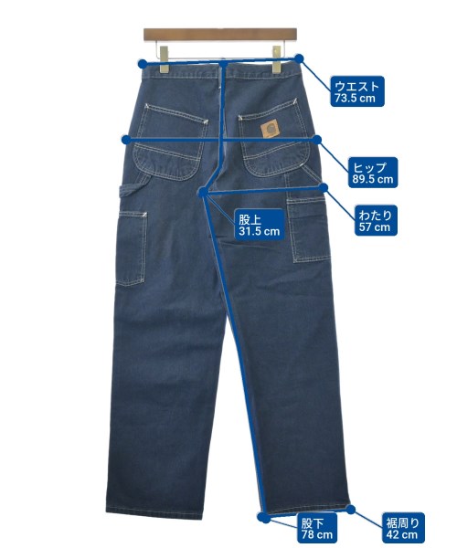 Carhartt（カーハート）デニムパンツ 青 サイズ:30(M位) メンズ/2200651857017