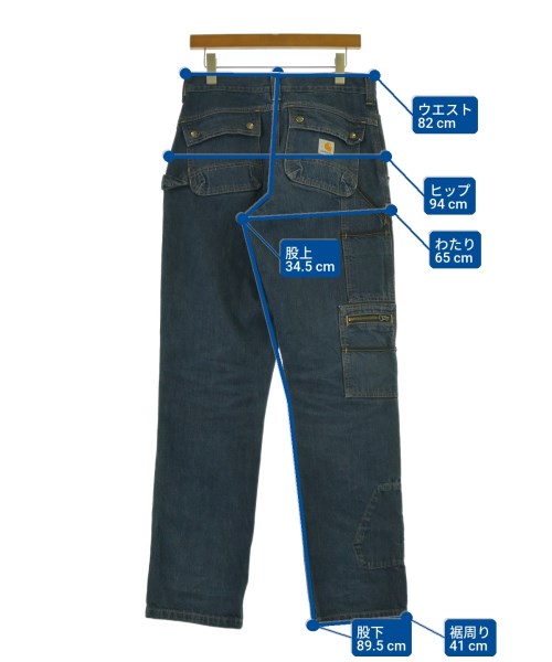 Carhartt（カーハート）デニムパンツ 紺 サイズ:-(M位) メンズ/2200657787011