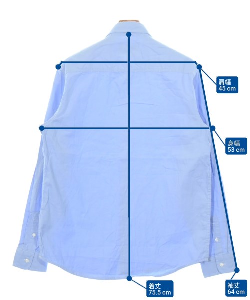 Carhartt（カーハート）カジュアルシャツ 青 サイズ:M メンズ/2200657947019