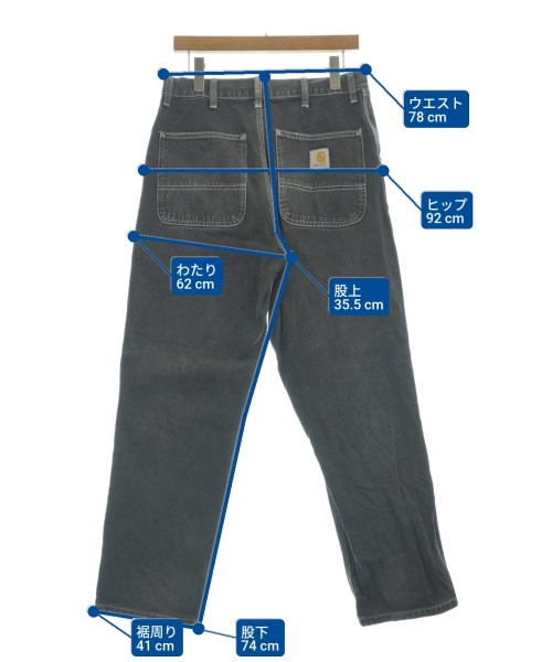 Carhartt（カーハート）デニムパンツ 黒 サイズ:30(M位) メンズ/2200659083029