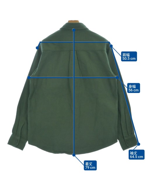 Carhartt（カーハート）カジュアルシャツ 緑 サイズ:M メンズ/2200660328010