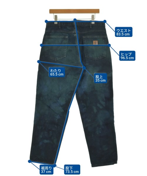 Carhartt（カーハート）デニムパンツ 紺 サイズ:34(XL位) メンズ/2200711023147