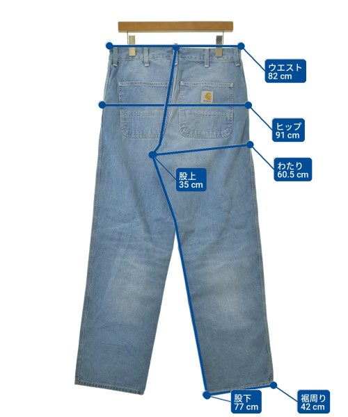Carhartt（カーハート）デニムパンツ 青 サイズ:30(M位) メンズ/2200715123027