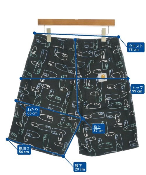 Carhartt（カーハート）ショートパンツ 黒 サイズ:M メンズ/2200713160123