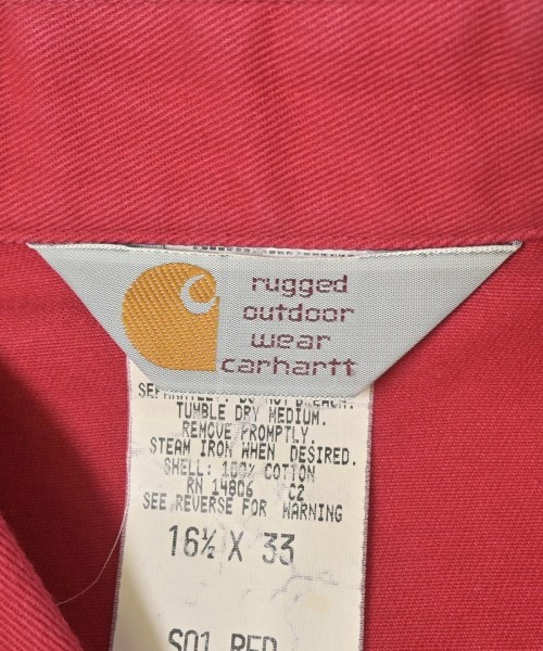 Carhartt（カーハート）カジュアルシャツ 赤 サイズ:161/2(XL位) メンズ/2200713347012