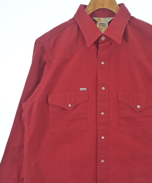 Carhartt（カーハート）カジュアルシャツ 赤 サイズ:161/2(XL位) メンズ/2200713347012