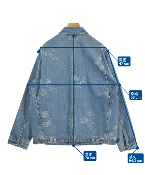 Carhartt（カーハート）デニムジャケット 青 サイズ:S メンズ/2200718185022