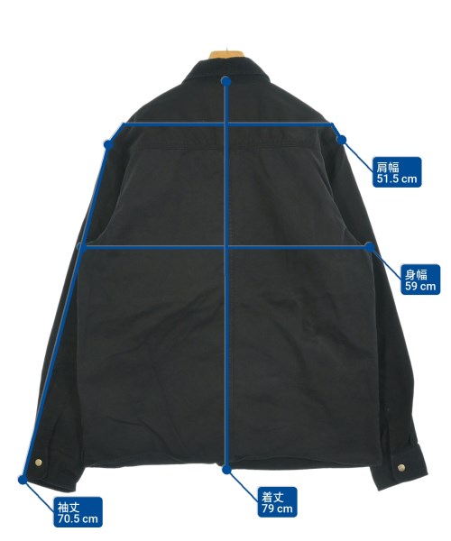 Carhartt（カーハート）カバーオール 黒 サイズ:L メンズ/2200648416029