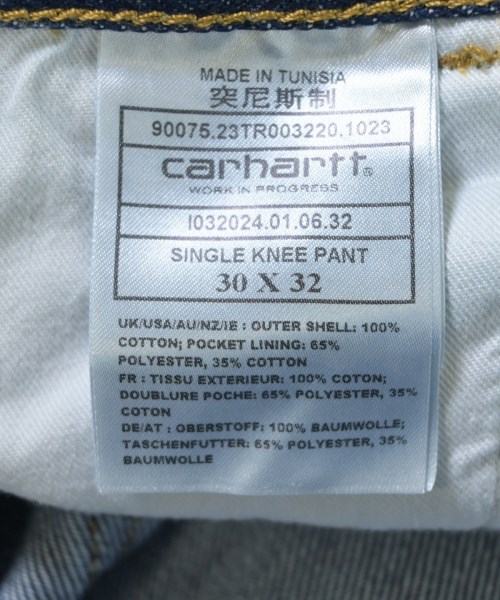 Carhartt（カーハート）デニムパンツ 紺 サイズ:30(M位) メンズ/2200707753027