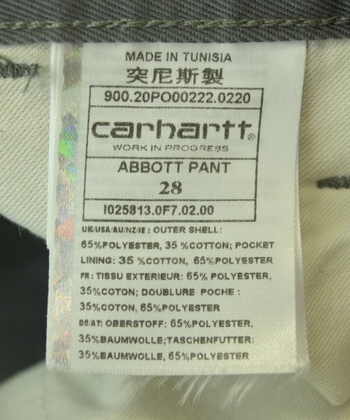 Carhartt（カーハート）その他 グレー サイズ:28(S位) メンズ/2200708081037