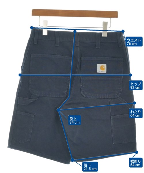 Carhartt（カーハート）ショートパンツ 紺 サイズ:30(M位) メンズ/2200705800099