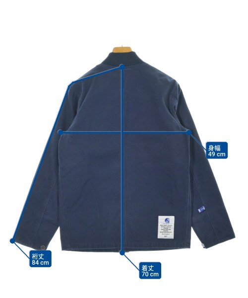 Carhartt（カーハート）カバーオール 青 サイズ:S メンズ/2200705800143