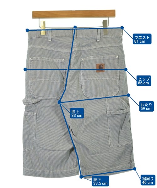 Carhartt（カーハート）ショートパンツ 紺 サイズ:32(L位) メンズ/2200707734057