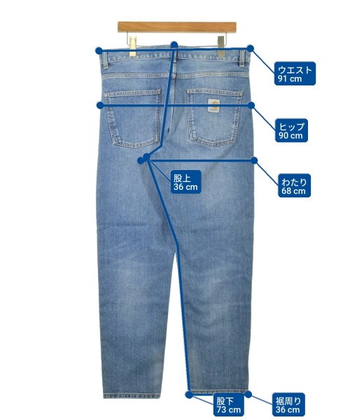 Carhartt（カーハート）デニムパンツ 青 サイズ:32(L位) メンズ/2200709834052