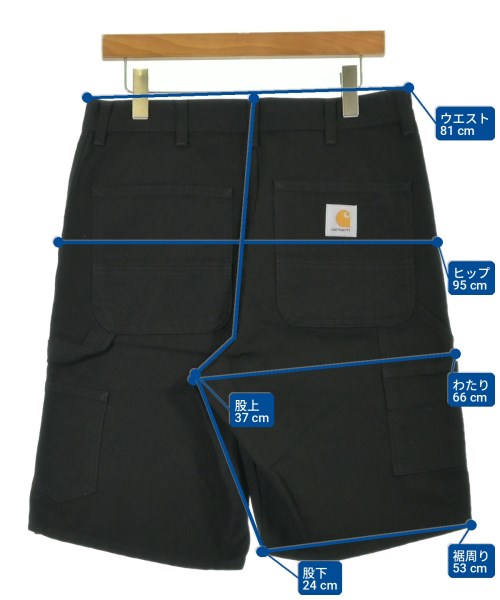 Carhartt（カーハート）ショートパンツ 黒 サイズ:32(L位) メンズ/2200709834083
