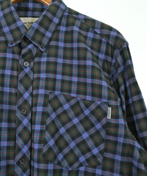 Carhartt（カーハート）カジュアルシャツ 青 サイズ:L メンズ/2200709834137