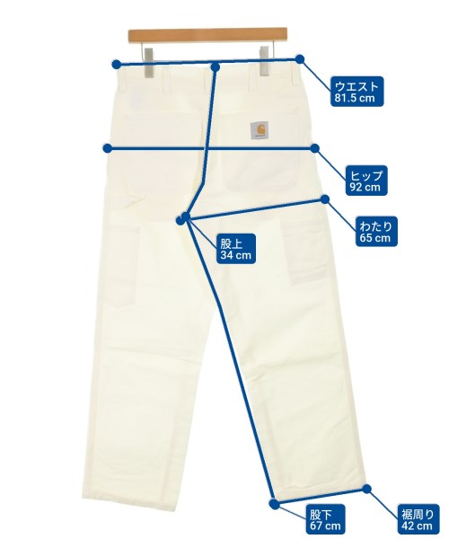 Carhartt（カーハート）カーゴパンツ 白 サイズ:30(M位) メンズ/2200662587033
