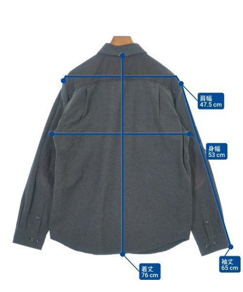 Carhartt（カーハート）カジュアルシャツ グレー サイズ:M メンズ/2200662591047