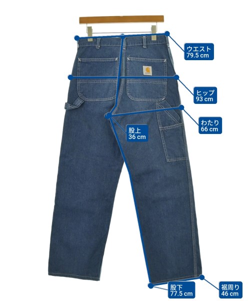 Carhartt（カーハート）デニムパンツ 青 サイズ:-(M位) レディース/2200658243042