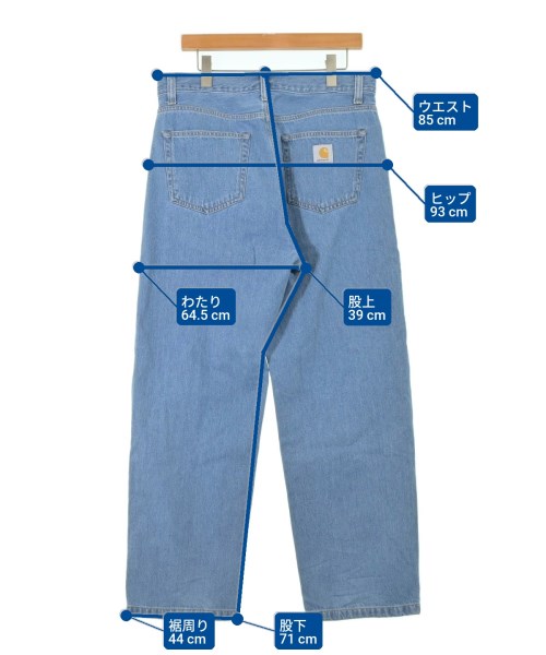 Carhartt（カーハート）デニムパンツ 青 サイズ:32(L位) メンズ/2200661052020