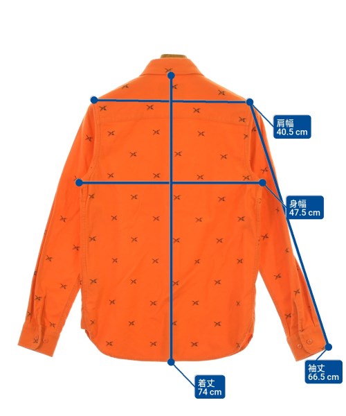 Carhartt（カーハート）カジュアルシャツ オレンジ サイズ:XS メンズ/2200665326073