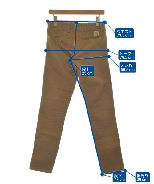Carhartt（カーハート）その他 茶 サイズ:28(S位) メンズ/2200665326134