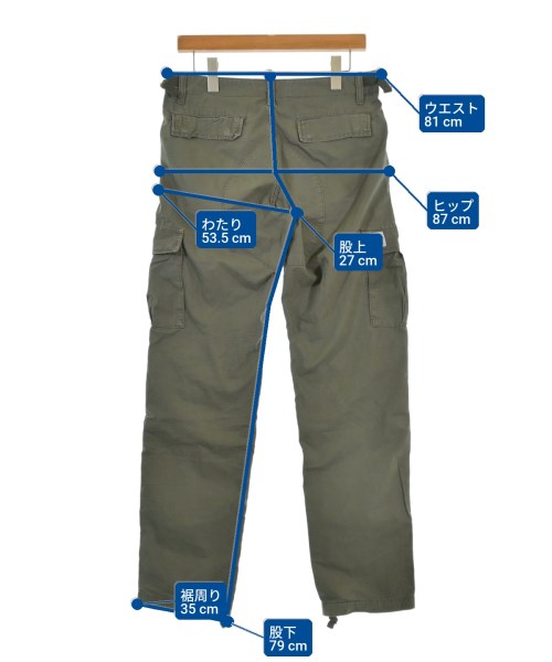 Carhartt（カーハート）カーゴパンツ カーキ サイズ:29(S位) メンズ/2200666862129