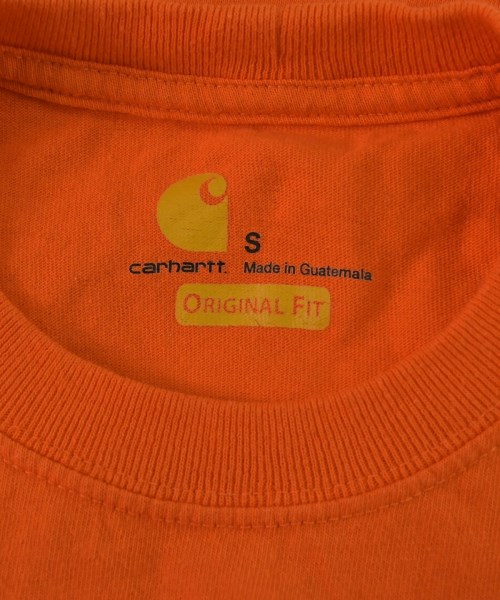 Carhartt（カーハート）Tシャツ・カットソー オレンジ サイズ:S メンズ/2200667161092
