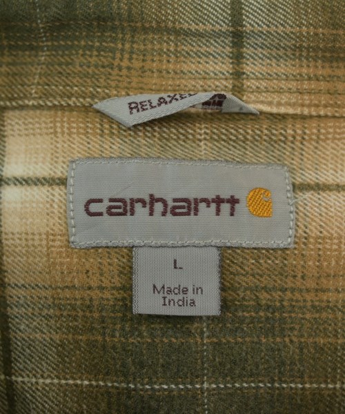 Carhartt（カーハート）カジュアルシャツ 茶 サイズ:L メンズ/2200732438036