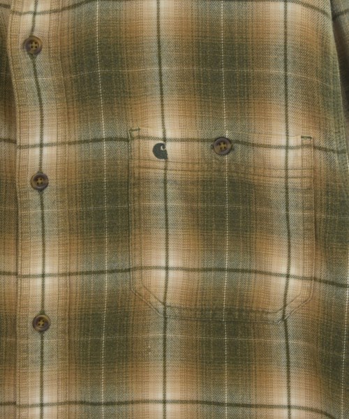 Carhartt（カーハート）カジュアルシャツ 茶 サイズ:L メンズ/2200732438036