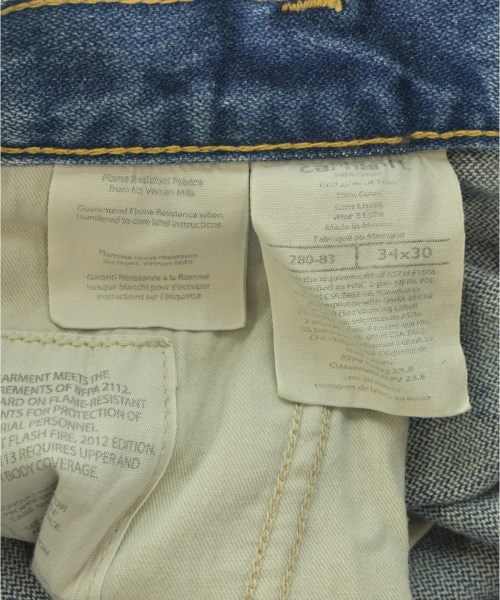 Carhartt（カーハート）デニムパンツ 青 サイズ:34(XL位) メンズ/2200734815040