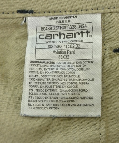 Carhartt（カーハート）カーゴパンツ 紺 サイズ:33(L位) メンズ/2200735448018