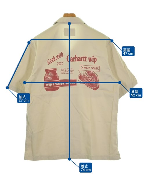 Carhartt（カーハート）カジュアルシャツ ベージュ サイズ:S メンズ/2200724959013