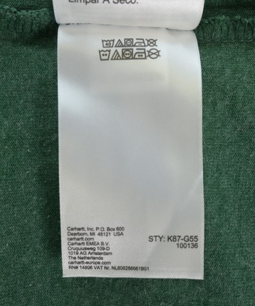 Carhartt（カーハート）Tシャツ・カットソー 緑 サイズ:XL メンズ/2200721796079