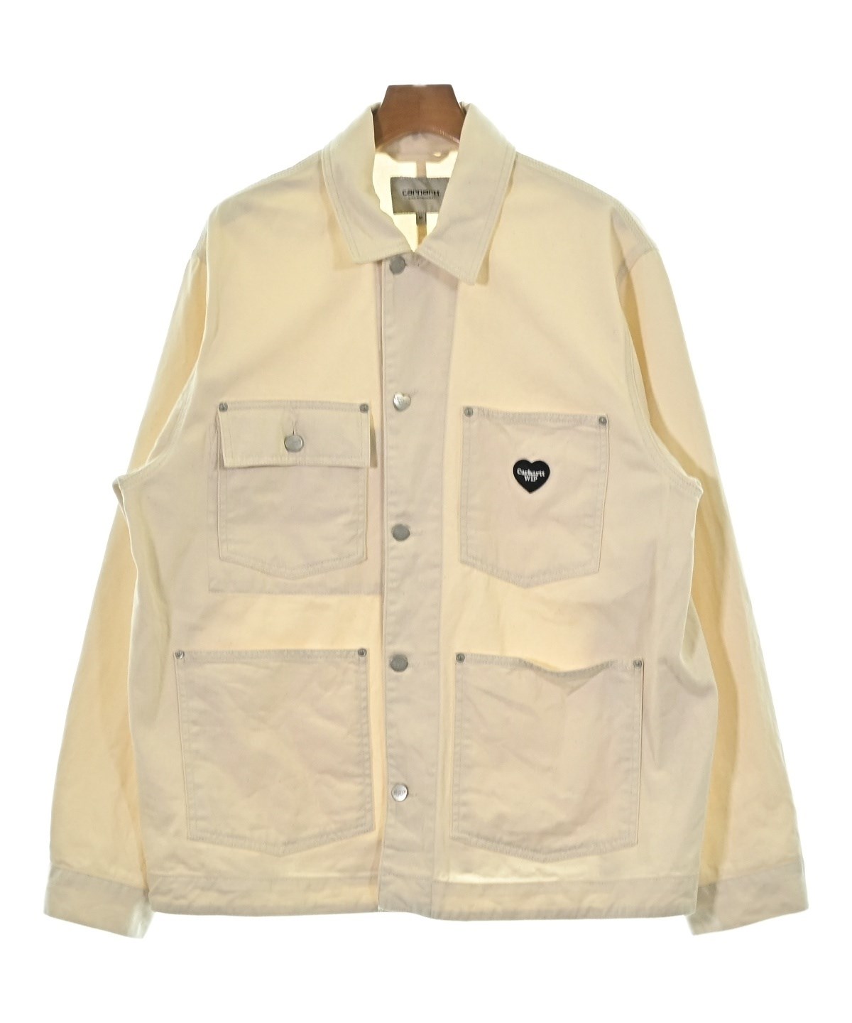 Carhartt（カーハート）カバーオール 白 サイズ:M メンズ