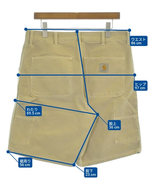 Carhartt（カーハート）ショートパンツ ベージュ サイズ:32(L位) メンズ/2200725122027