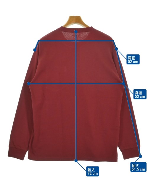 Carhartt（カーハート）Tシャツ・カットソー 赤 サイズ:M メンズ/2200726336140