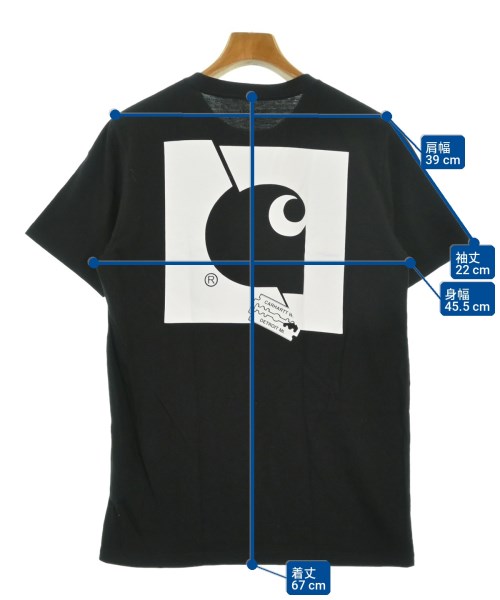 Carhartt（カーハート）Tシャツ・カットソー 黒 サイズ:S メンズ/2200726336157