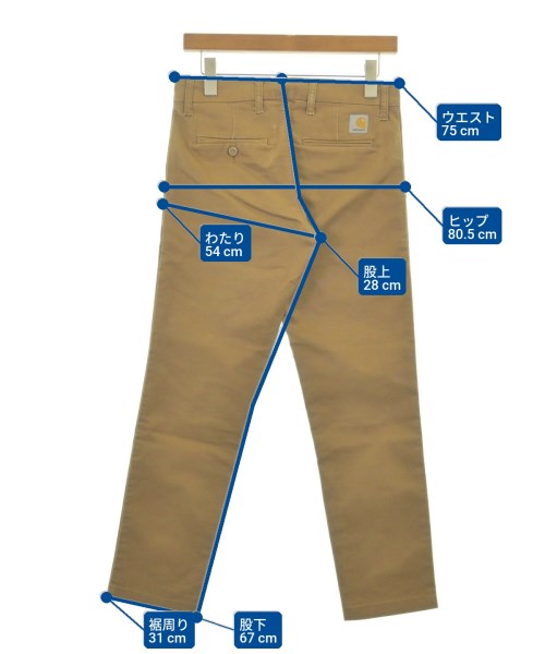 Carhartt（カーハート）その他 茶 サイズ:28(S位) メンズ/2200727473059