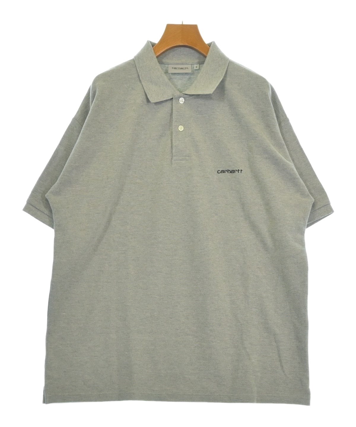Carhartt（カーハート）ポロシャツ グレー サイズ:M メンズ