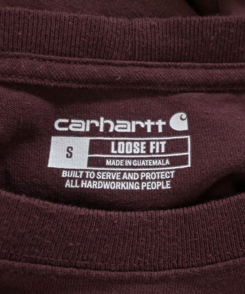 Carhartt（カーハート）Tシャツ・カットソー 赤 サイズ:S メンズ/2200685663066
