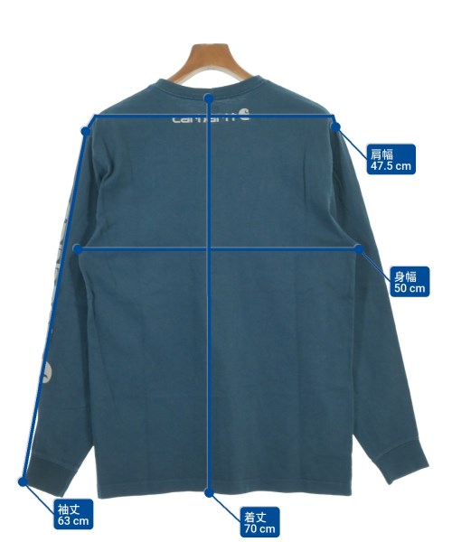 Carhartt（カーハート）Tシャツ・カットソー 青 サイズ:S メンズ/2200684229140