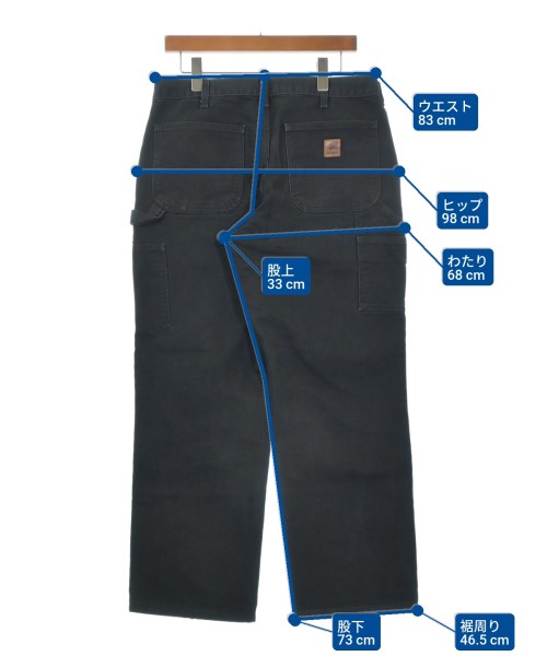 Carhartt（カーハート）デニムパンツ 黒 サイズ:32(L位) メンズ/2200688360016