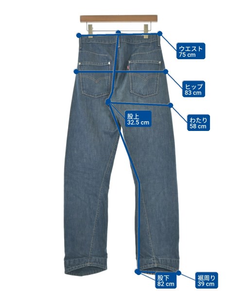 Levi's Engineered Jeans（リーバイスエンジニアドジーンズ）デニムパンツ 青 サイズ:-(S位) メンズ/2200713353013