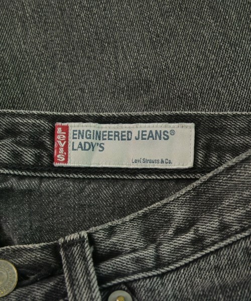 Levi's Engineered Jeans（リーバイスエンジニアドジーンズ）デニムパンツ 黒 サイズ:29(L位) レディース/2200640340032