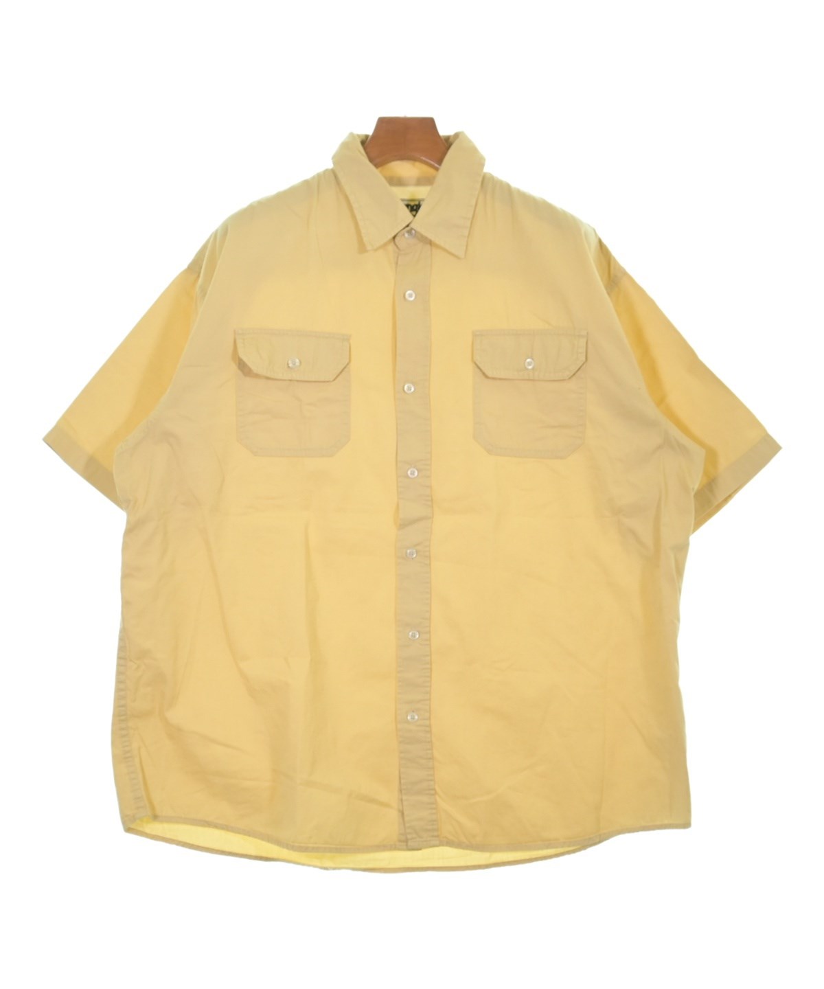 Wrangler（ラングラー）カジュアルシャツ 黄 サイズ:XL メンズ